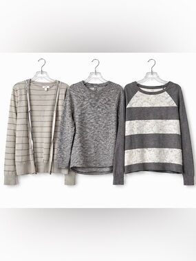 Elevated Cozy Casual Sweater Bundle | J CREW LOFT LC Lauren Conrad | Size M